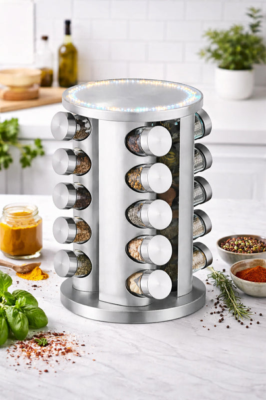 20 jar black spice carousel