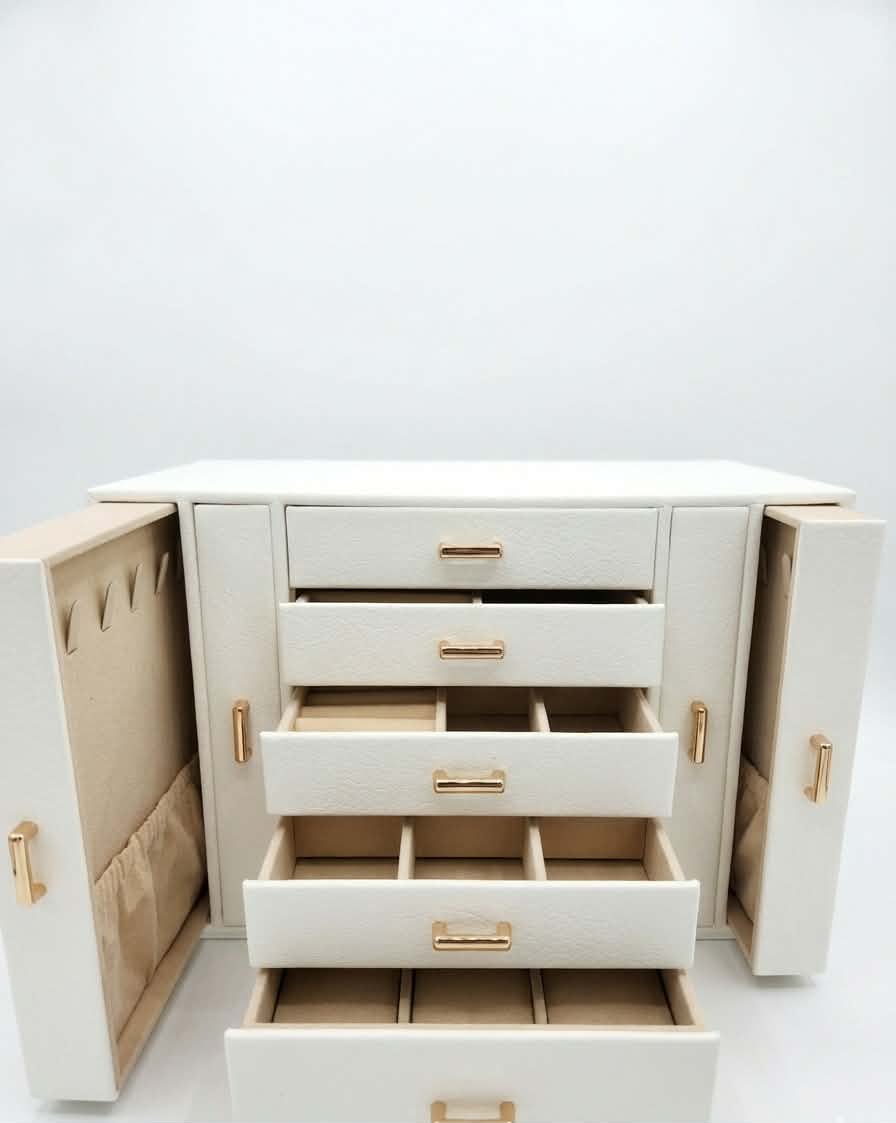 Grand Multi-Tier Jewelry Wardrobe