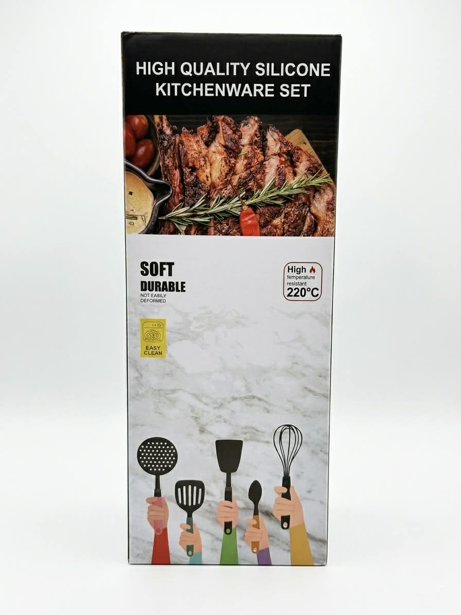 5 pcs wood Kitchenware Set