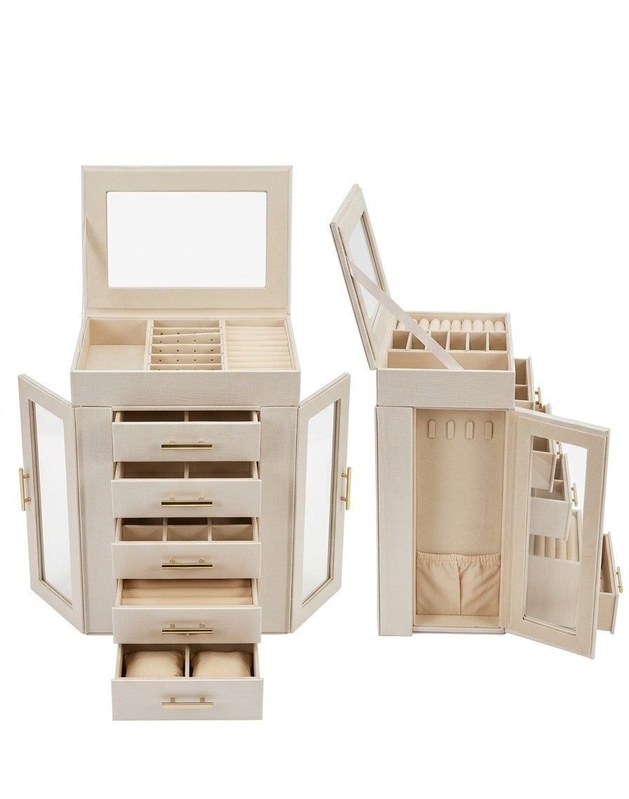 Luxury Multi-Storage Jewelry Tower