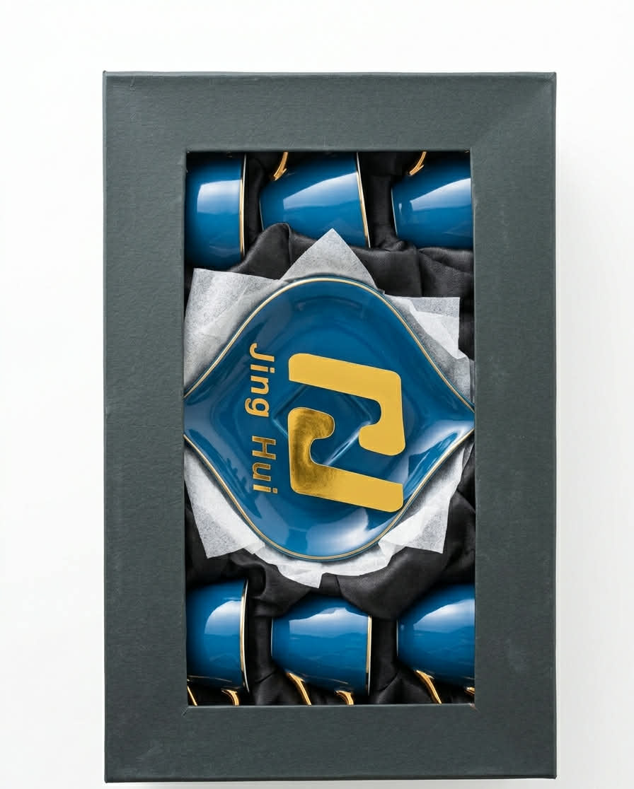 Diamond 12 pcs coffee cup set