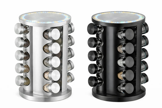 20 jar black spice carousel