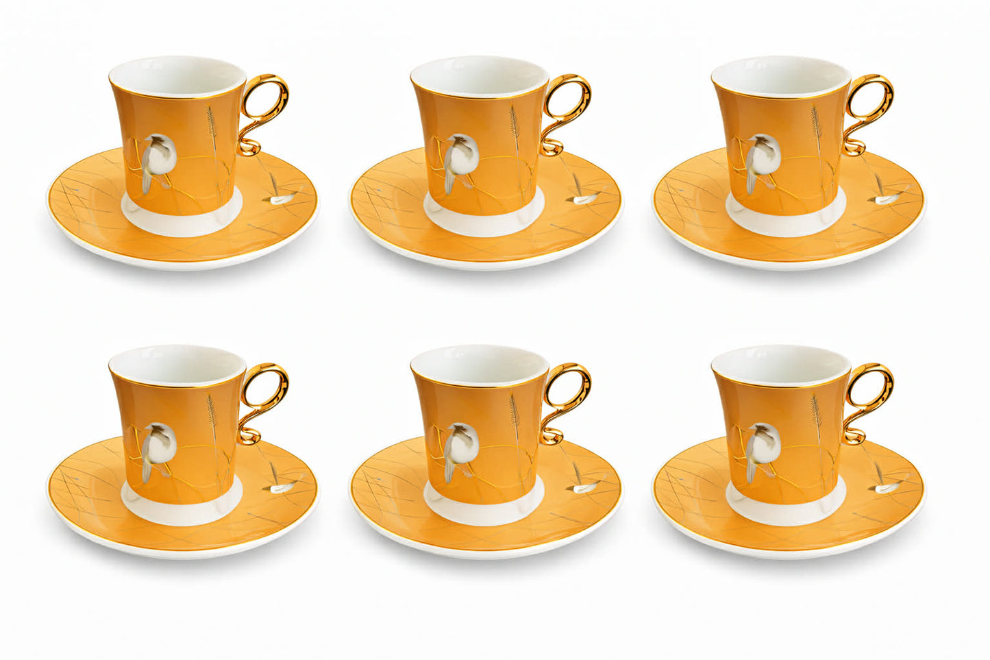 Radiant Lines12 pcs coffee cup set