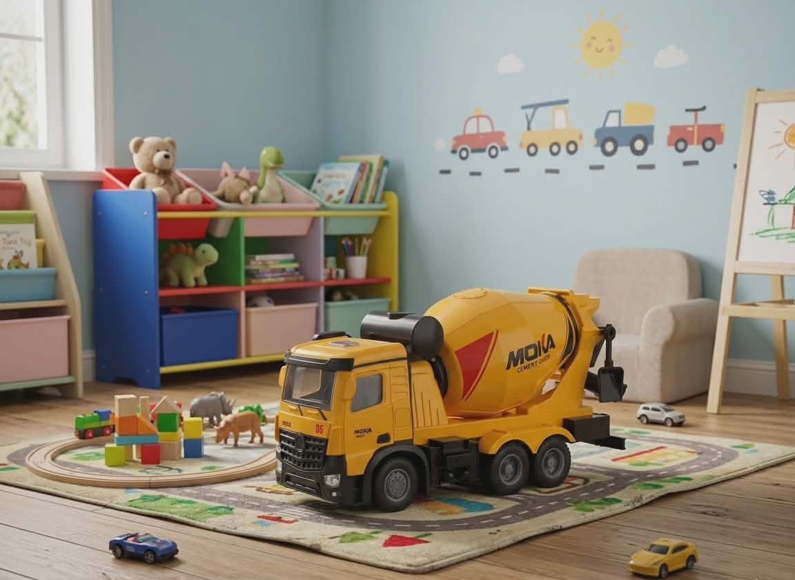 Concrete mixer truck
