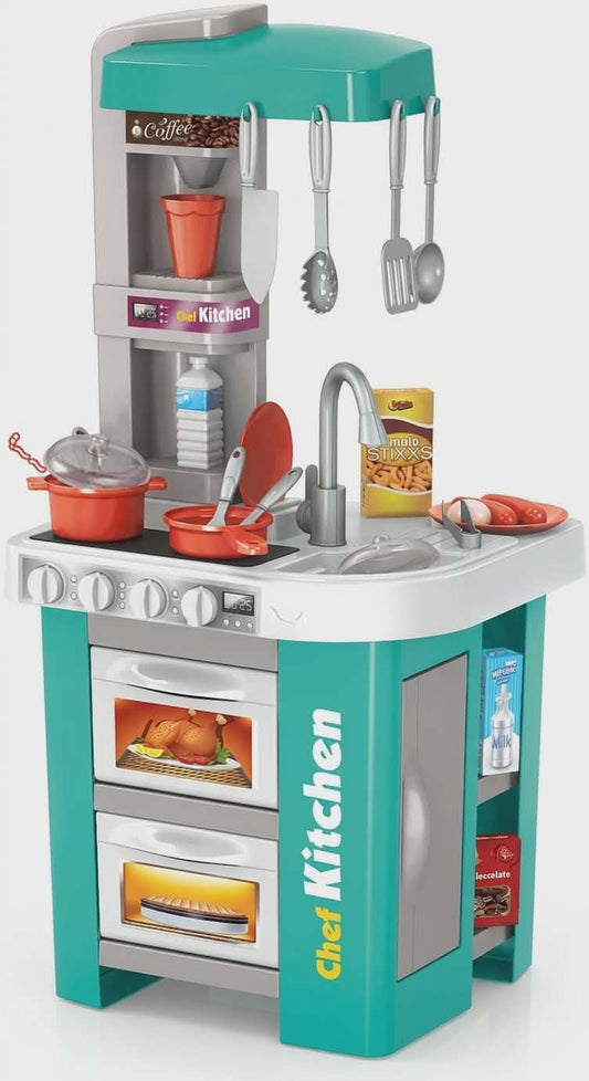 Talented chef kitchen