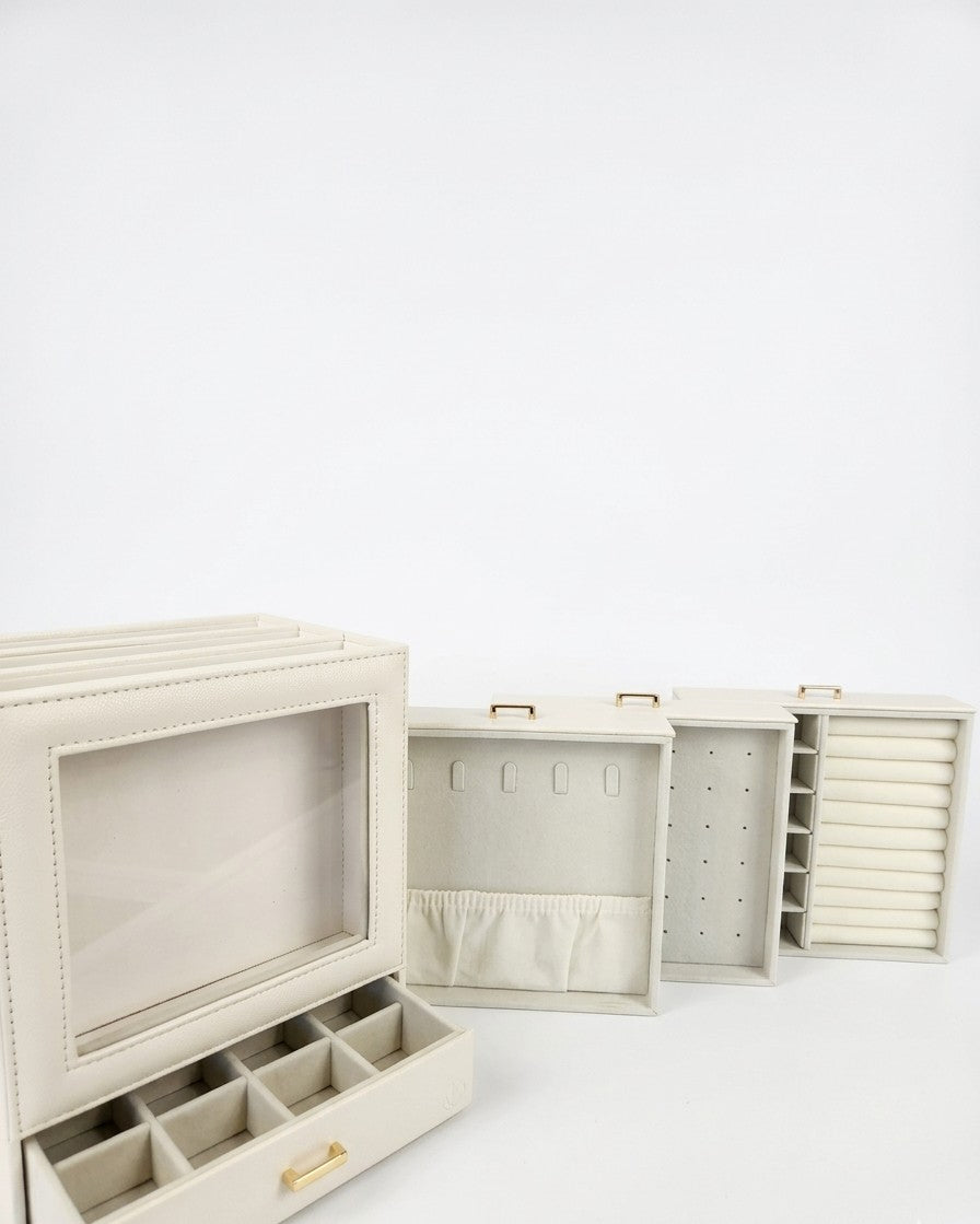 Glass-Top Jewelry Organizer