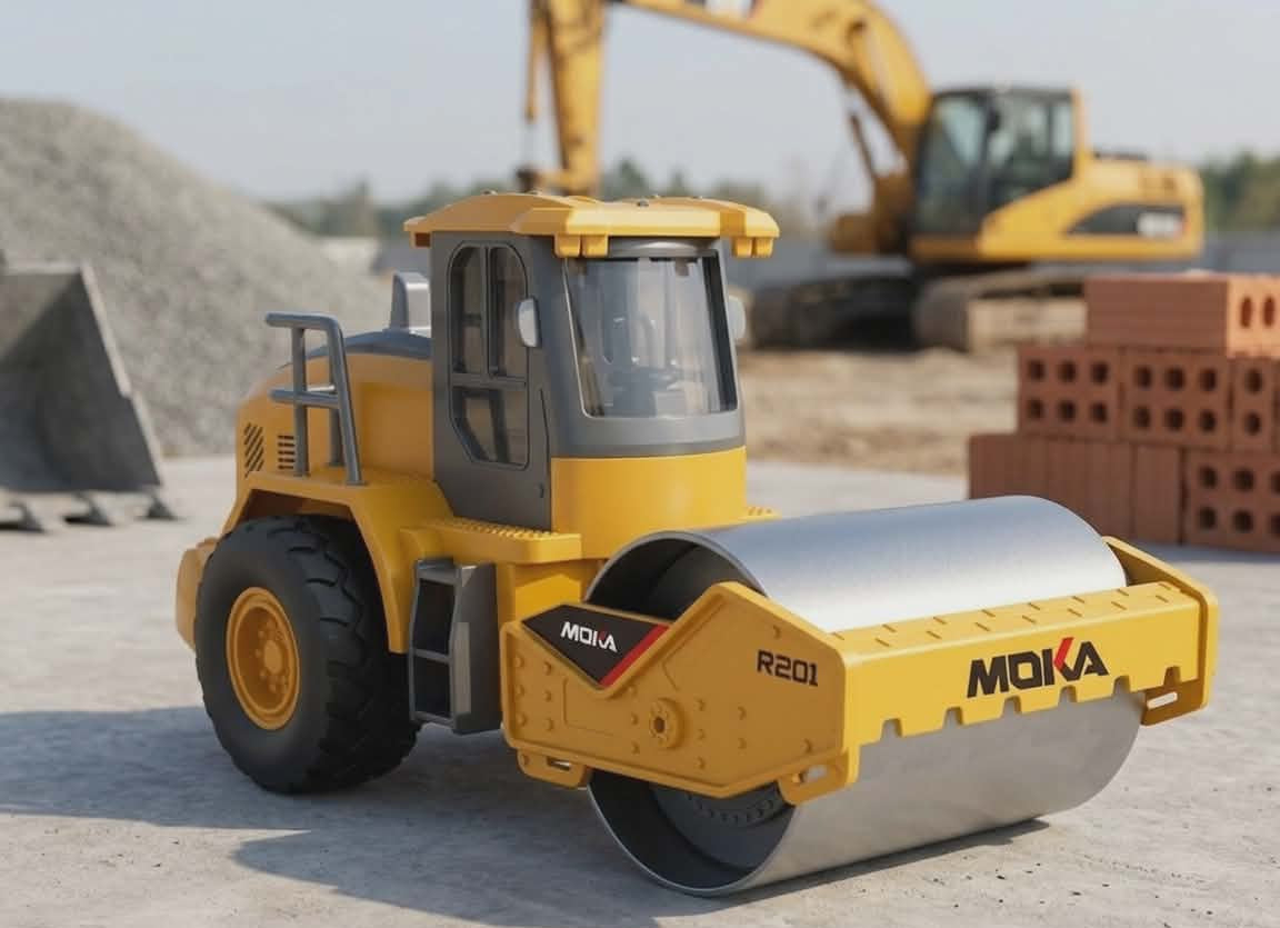 Road roller trunk