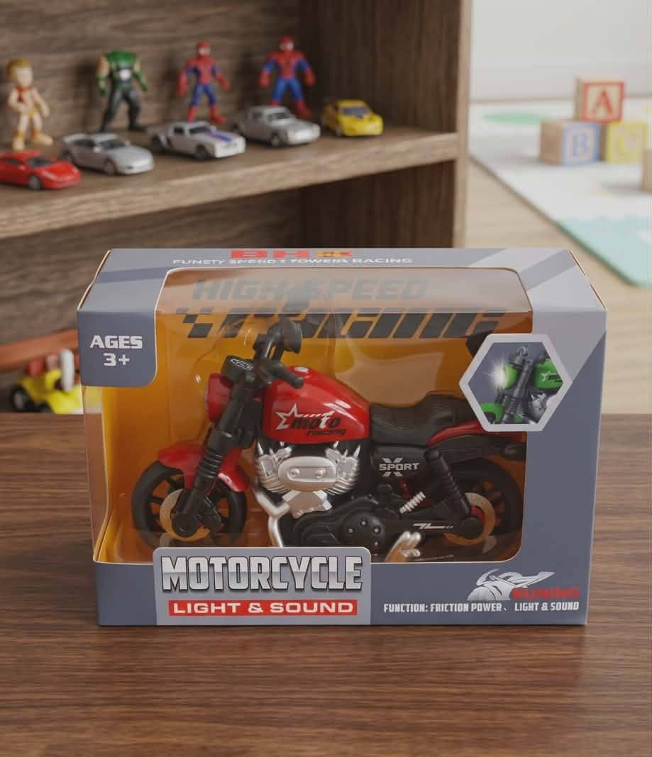 Motorcycle light and sound