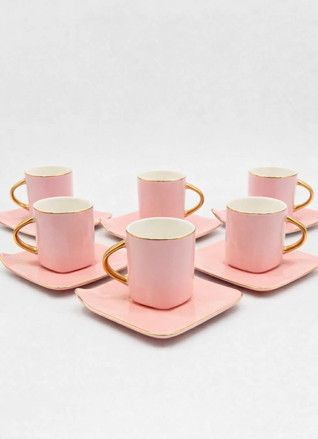 Premium coffee cups set