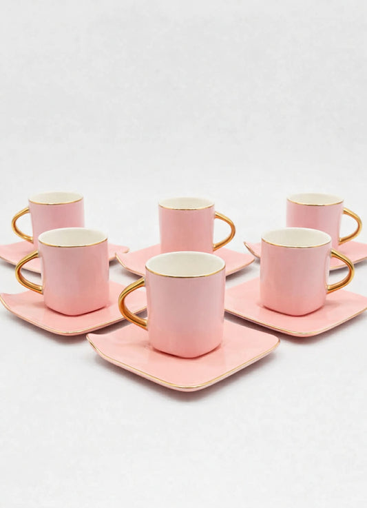 Premium coffee cups set