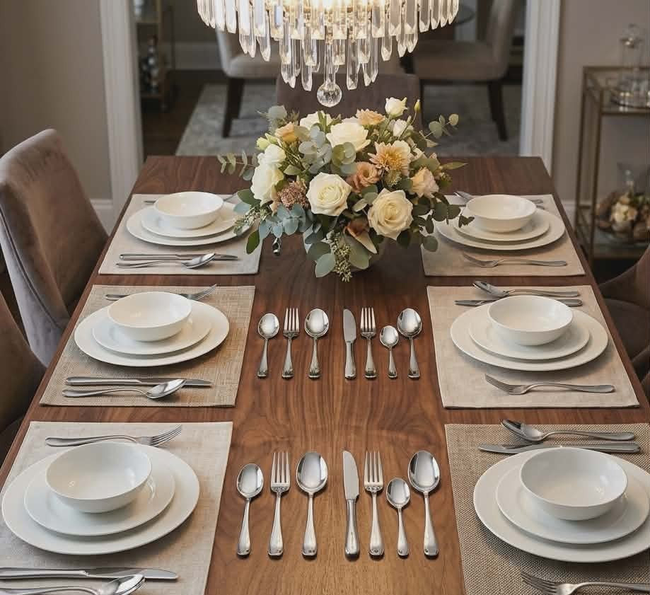 16 pcs stainless steel set
