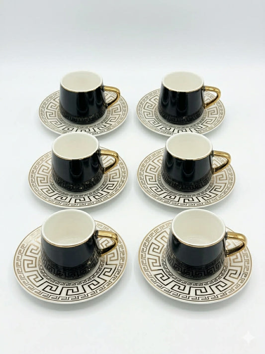 elegantly crafted cups12 pcs coffee cup set