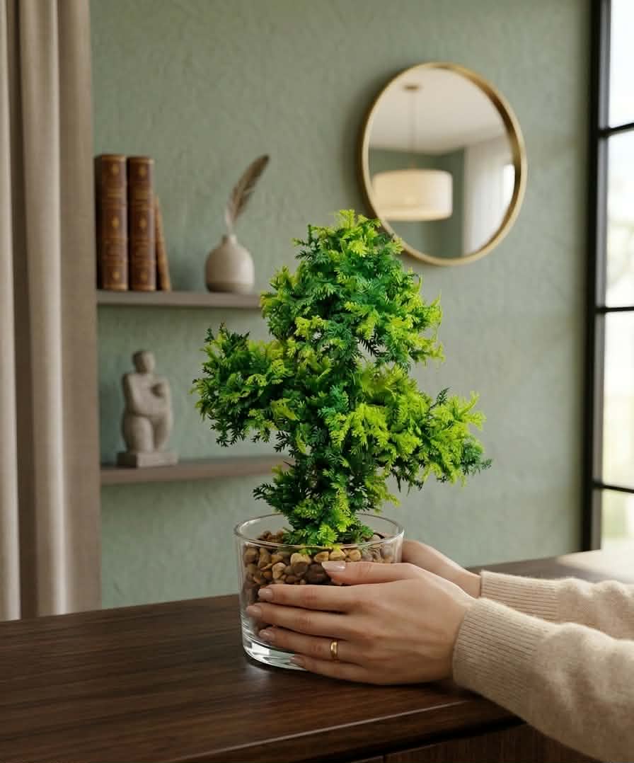 Lush Evergreen Cedar Bonsai