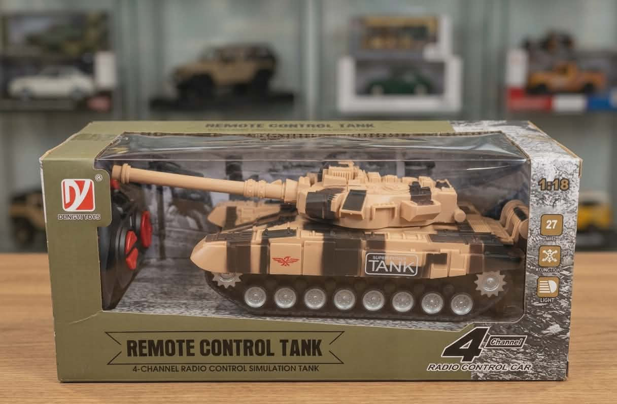 Remota control tank