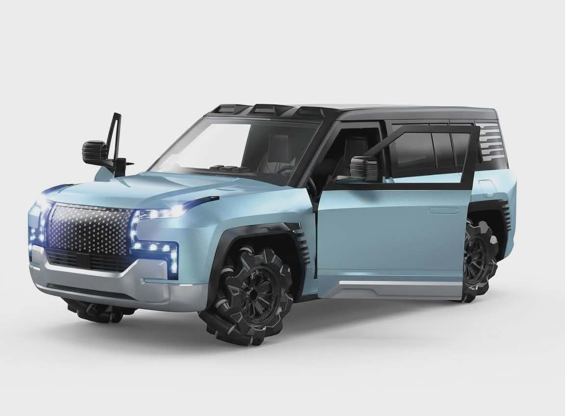 Rangee rover EV car