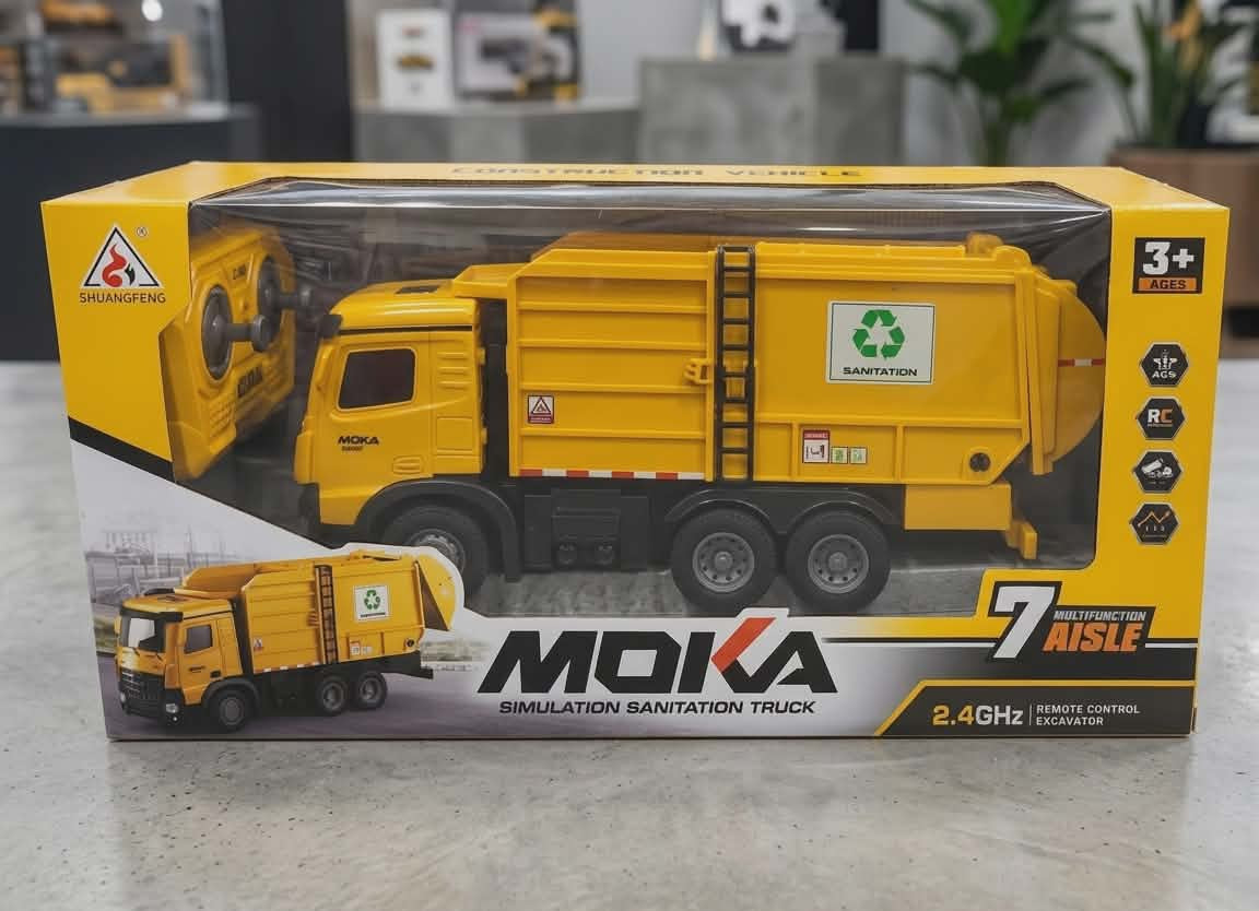Sanitation truck toy