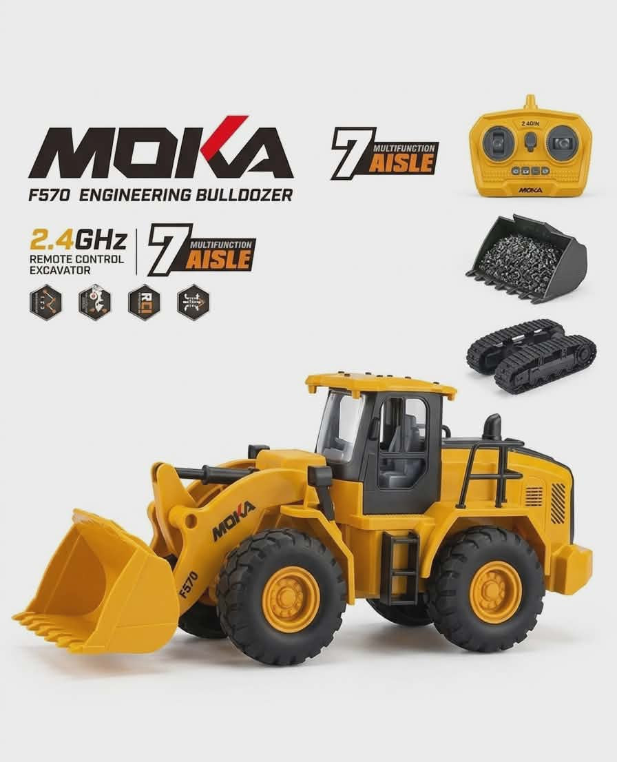 Bulldozer truck