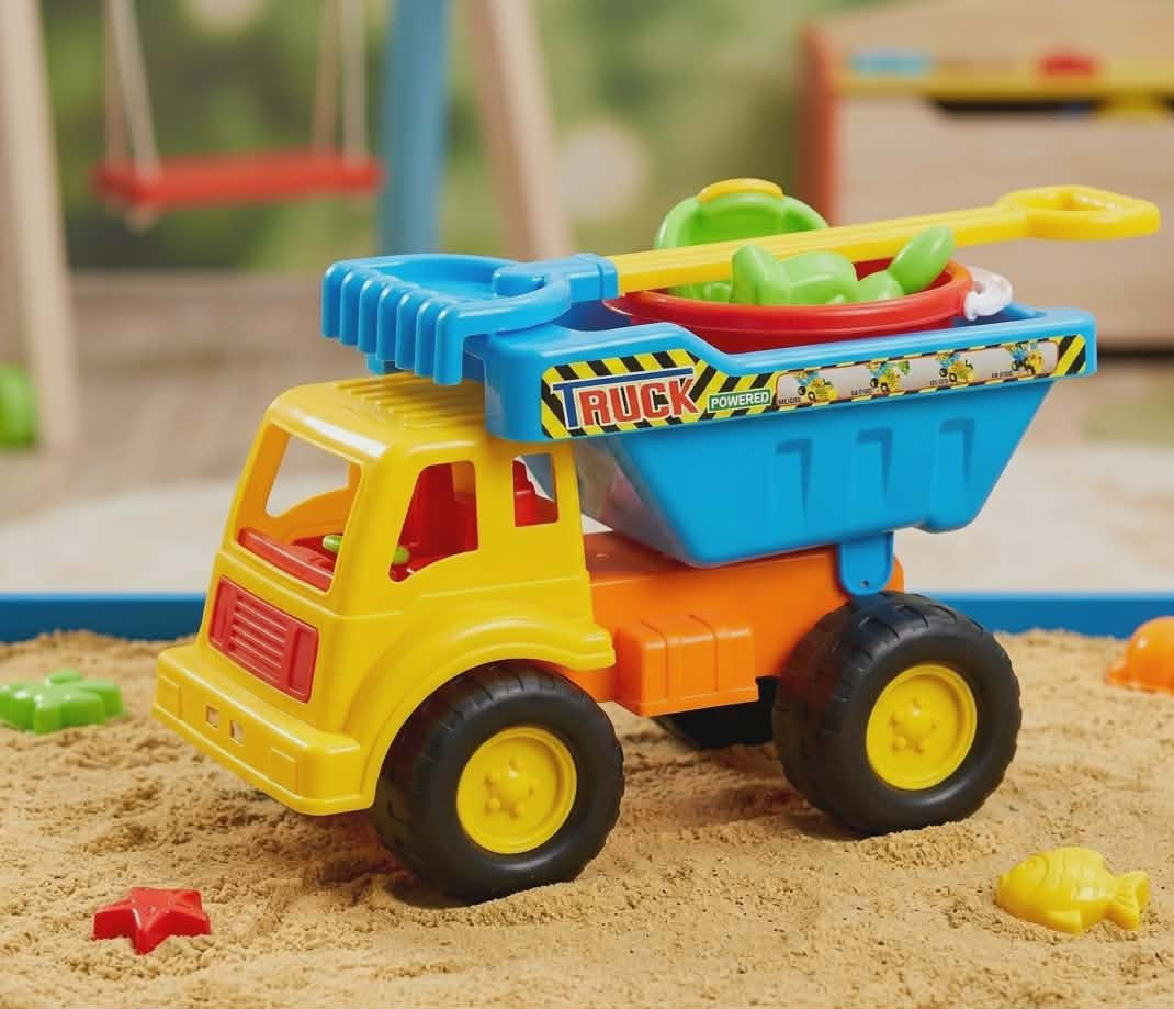 Powered sand truck & tools