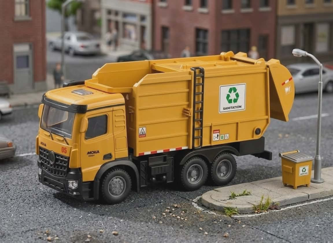 Sanitation truck toy