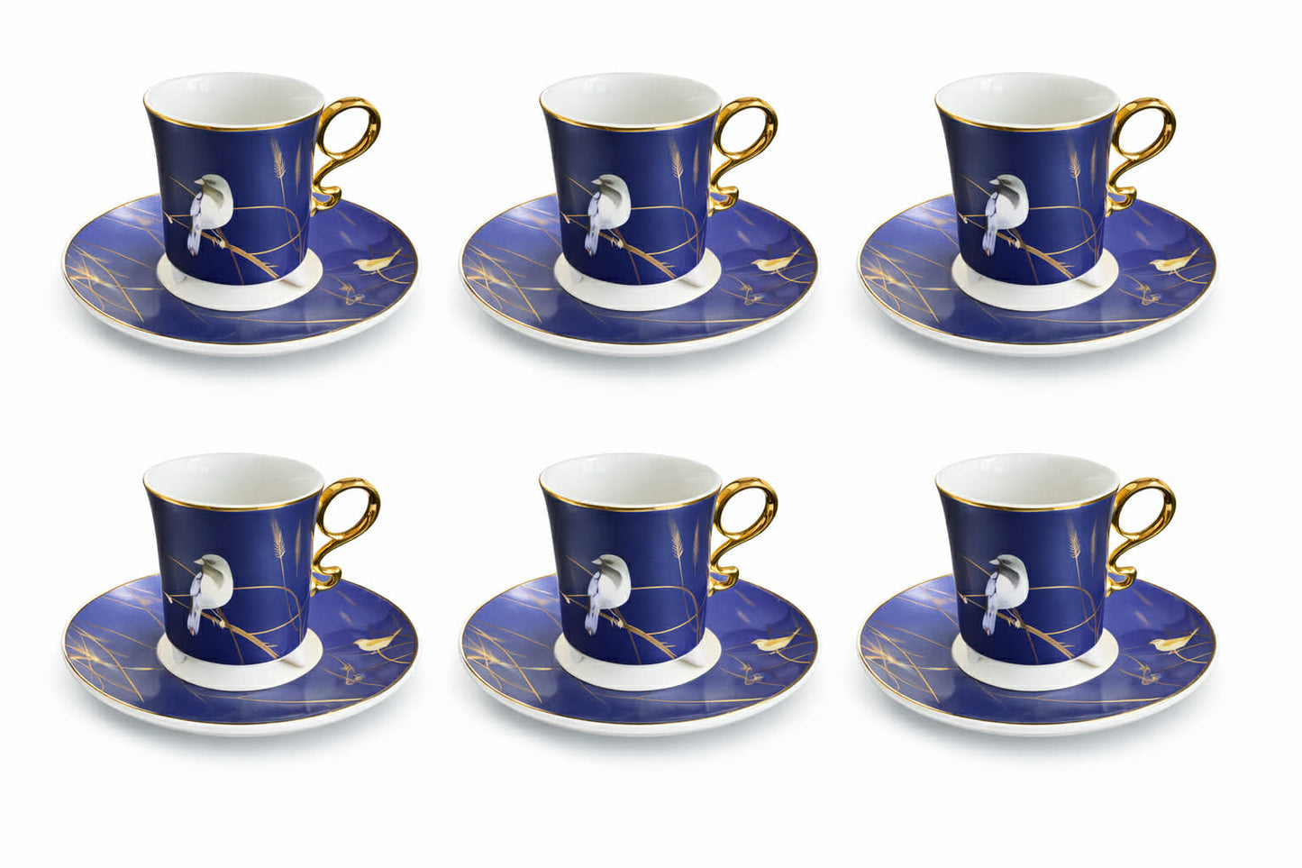 Radiant Lines12 pcs coffee cup set