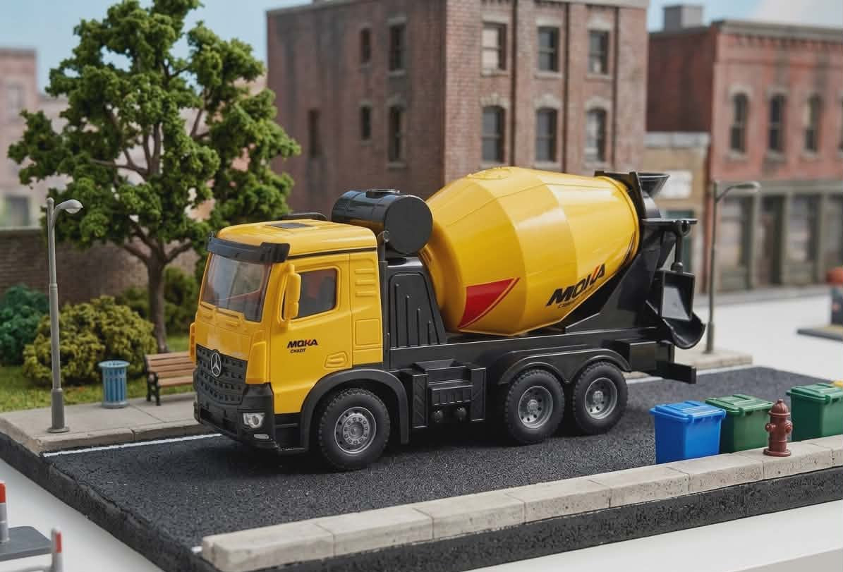 Concrete mixer truck