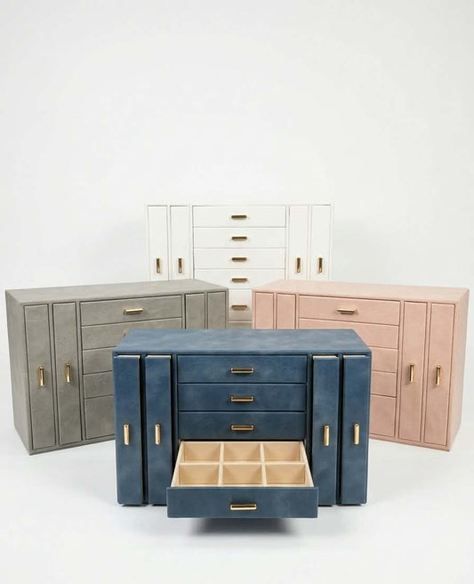 Grand Multi-Tier Jewelry Wardrobe