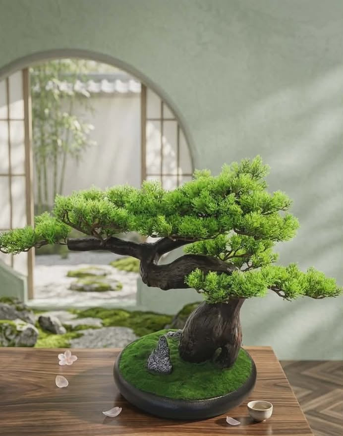 Green Forest Bonsai Tree