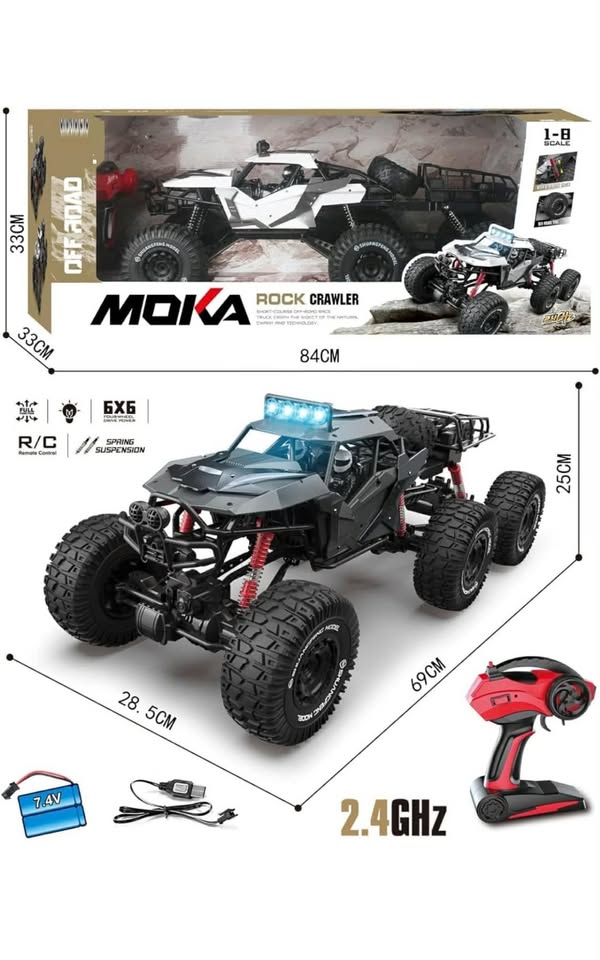 Huge 6x6 Rock Crawler – The Ultimate Off-Road Beast