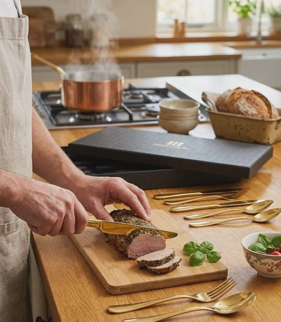 24 pcs stainless steel set