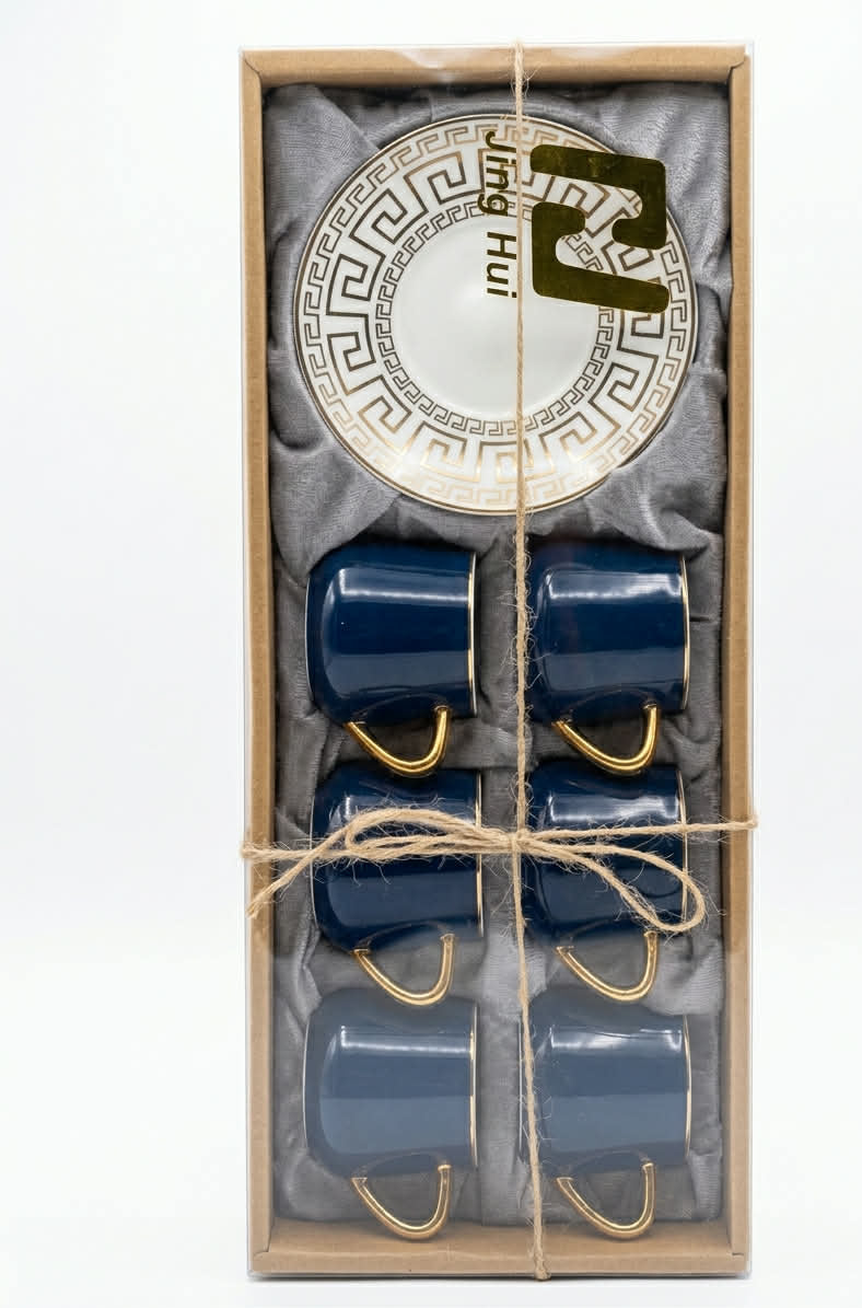 elegantly crafted cups12 pcs coffee cup set