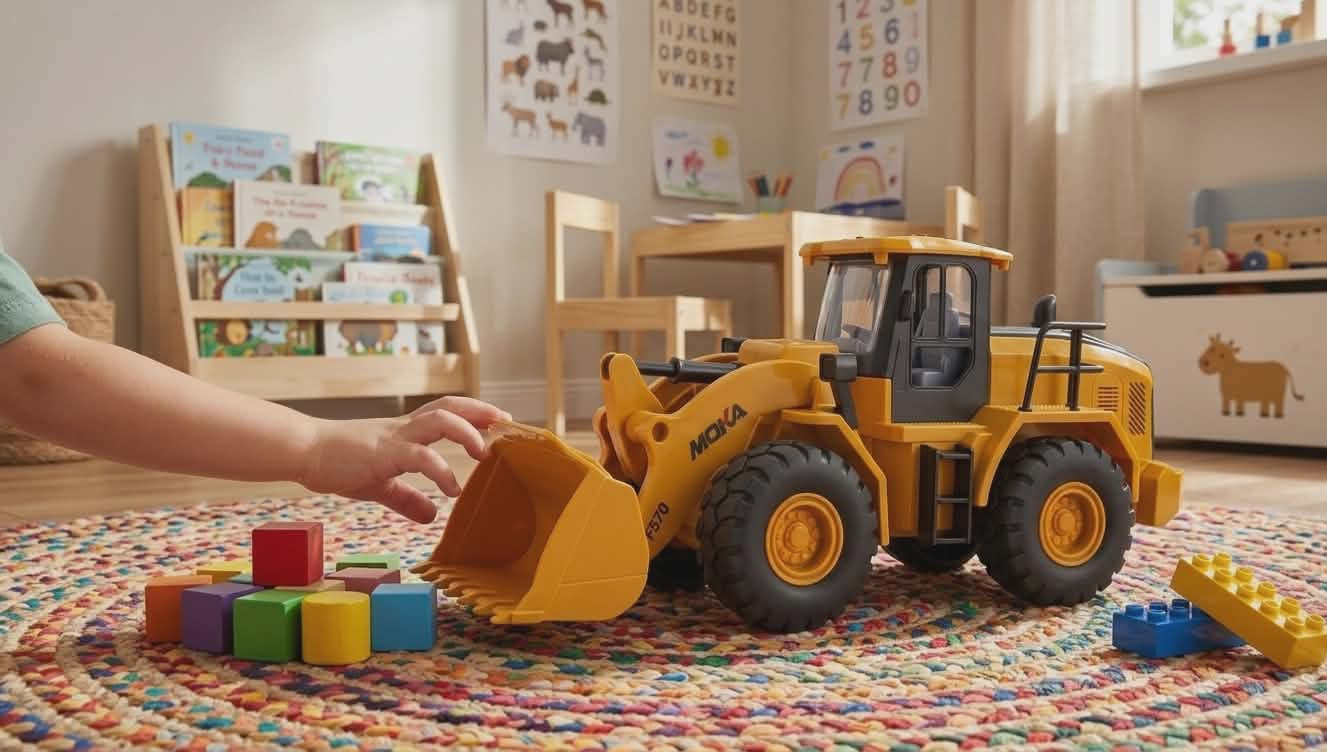 Bulldozer truck