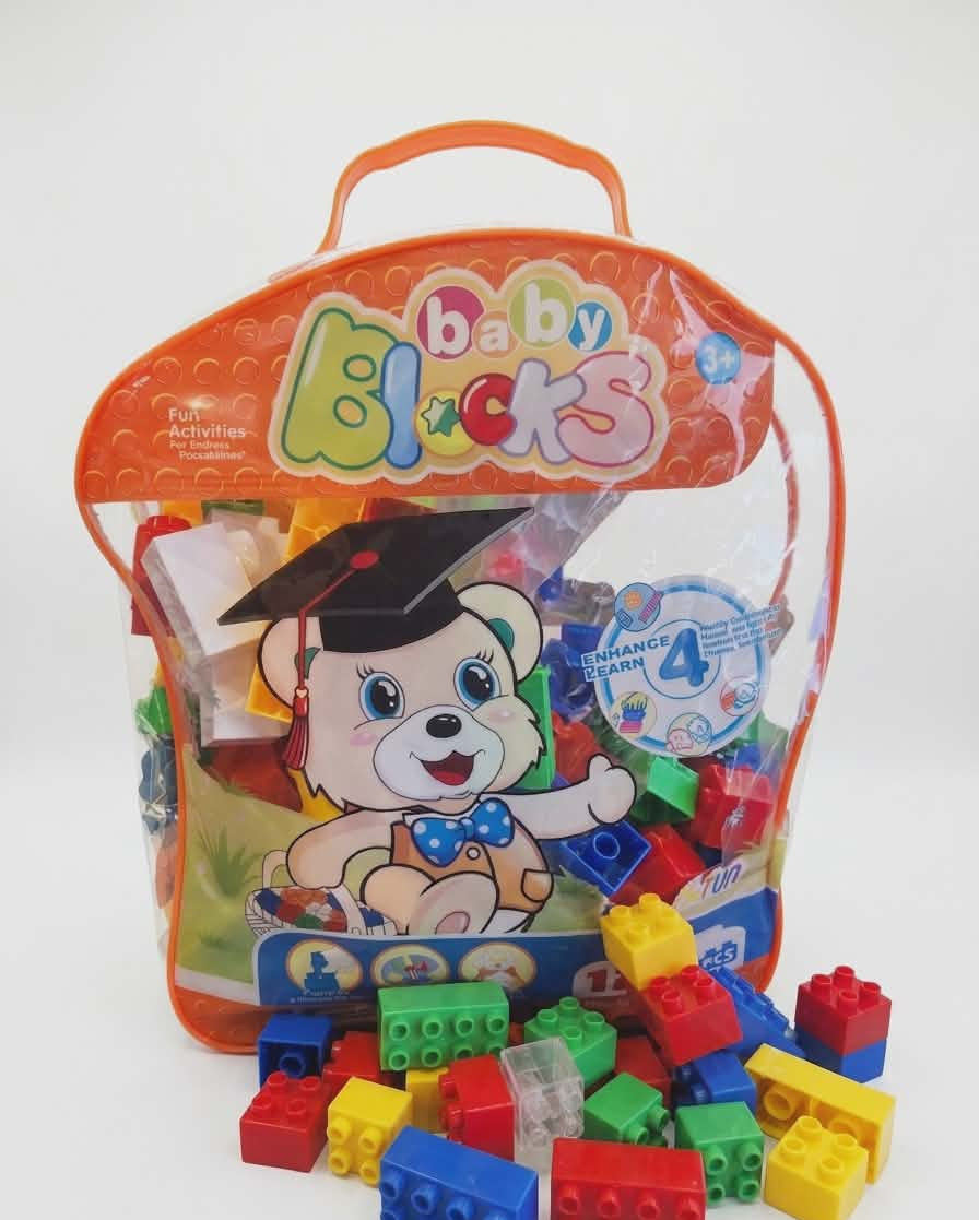 school bag blocks 120 pcs