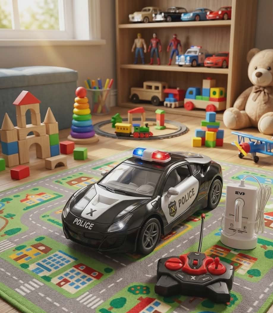 Ev simulation police car