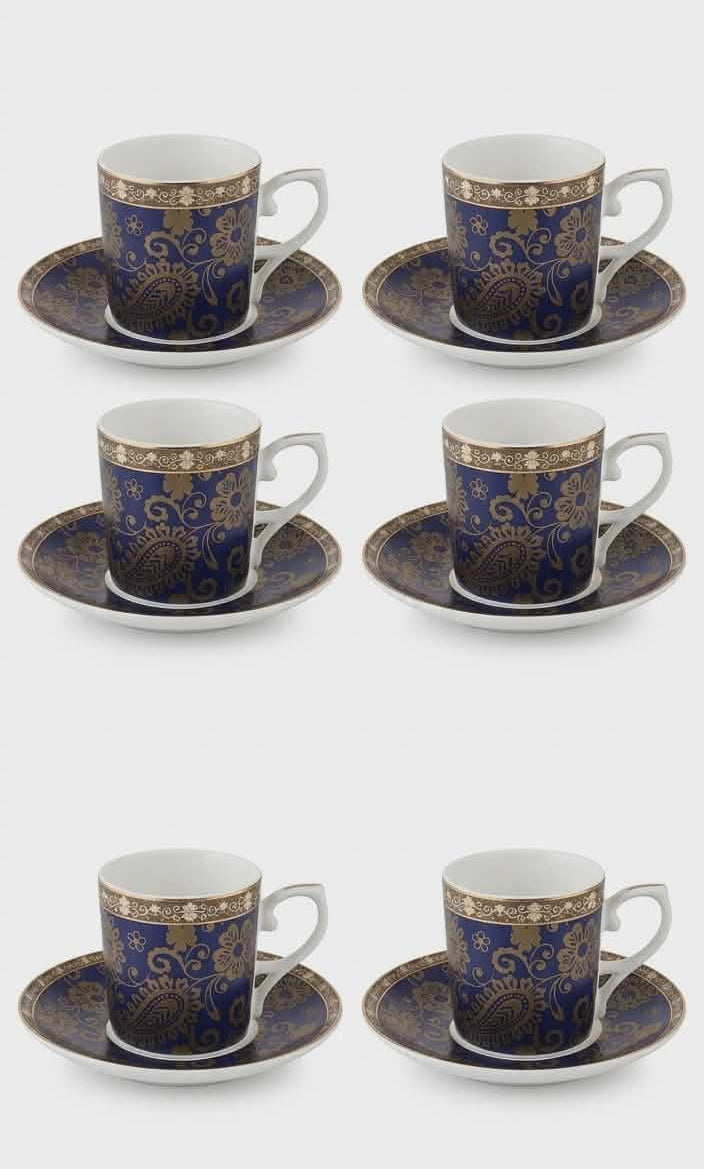 Oriental Lace12 pcs coffee cup set