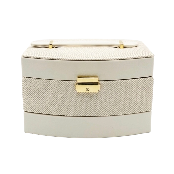 Signature 3 Tier Lockable Jewellery Case Luxury Vanity Organiser