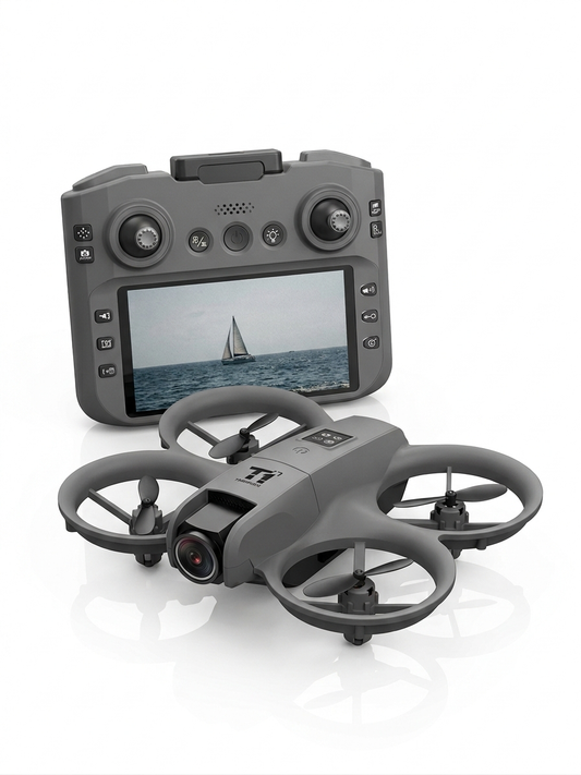 T1P Mini Aircraft Drone with Screen Remote High Definition Camera