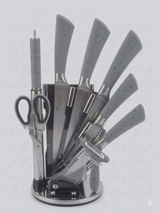 9-piece Stainless Steel Knife Set
