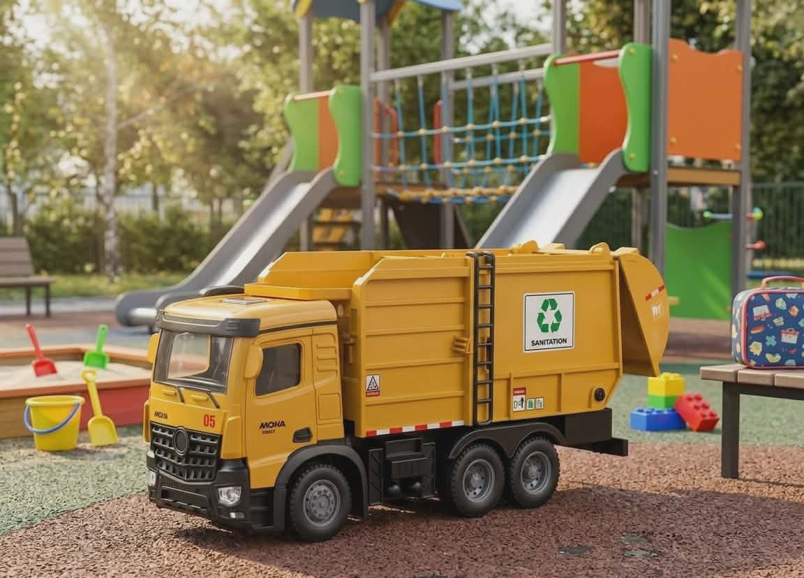 Sanitation truck toy