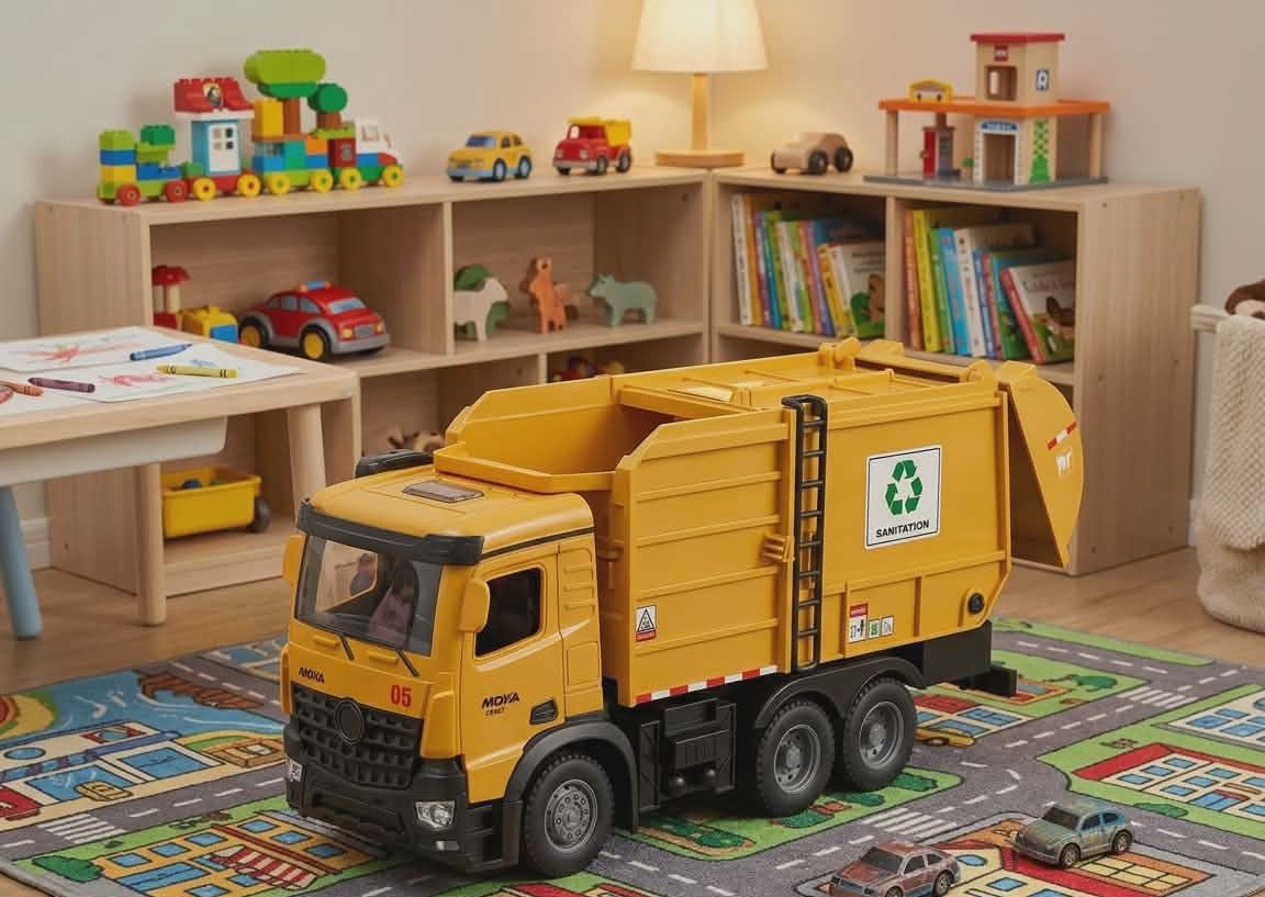 Sanitation truck toy