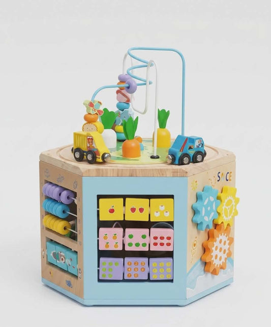 Montessori round bead treasure