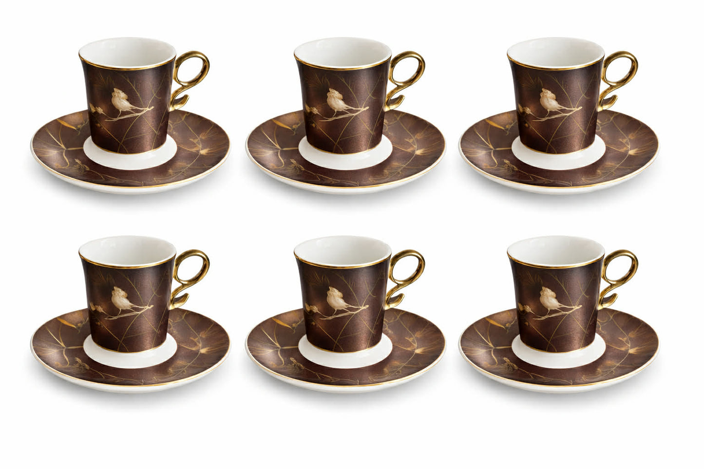 Radiant Lines12 pcs coffee cup set