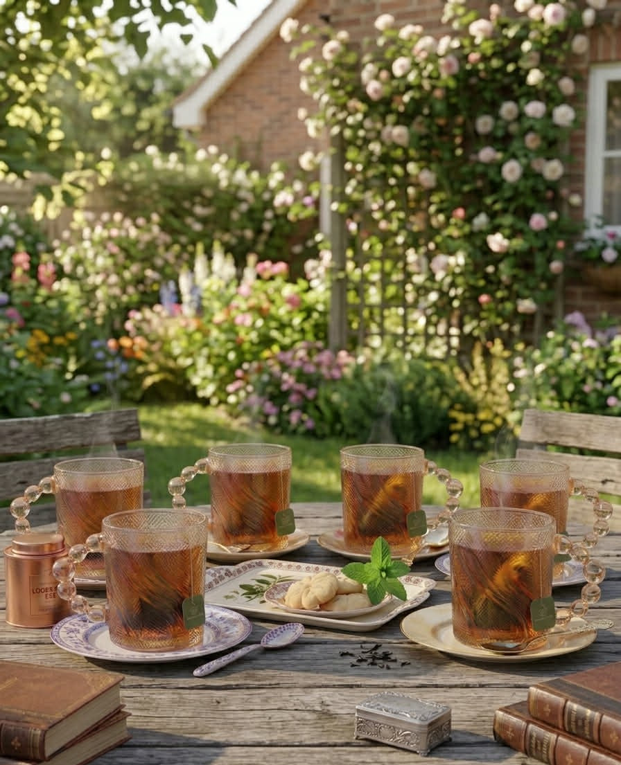 6 pcs glass cup