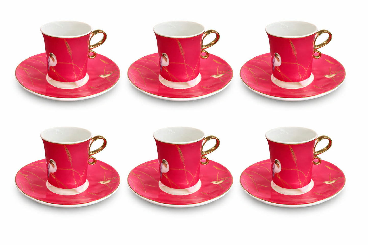 Radiant Lines12 pcs coffee cup set