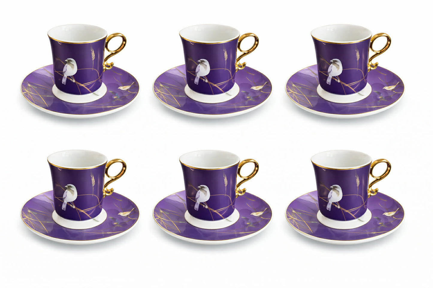 Radiant Lines12 pcs coffee cup set