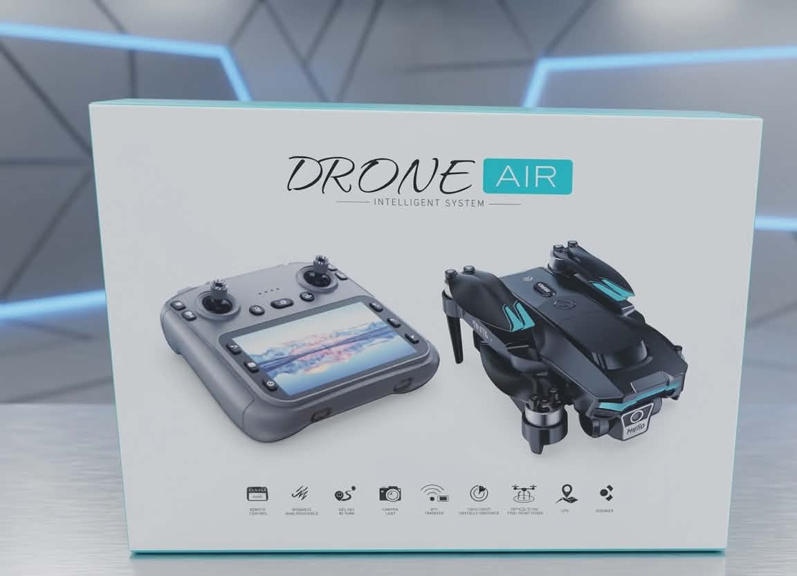 Drone Air Intelligent System – GPS, 4K Camera & Screen Remote