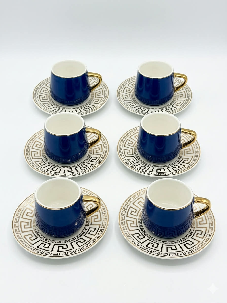elegantly crafted cups12 pcs coffee cup set