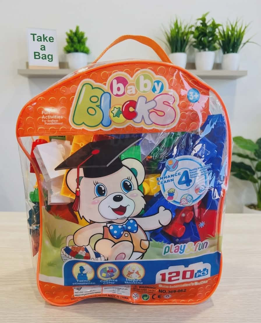 school bag blocks 120 pcs
