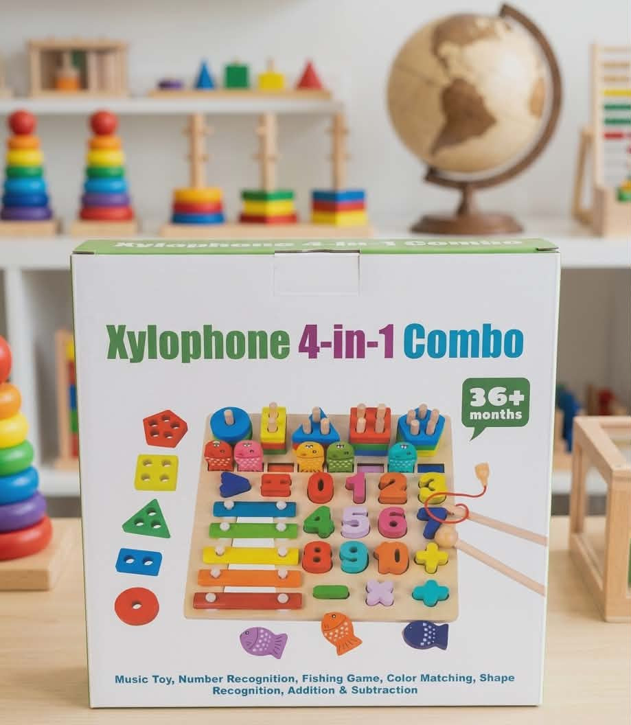 Xylophone 4 in 1 combo