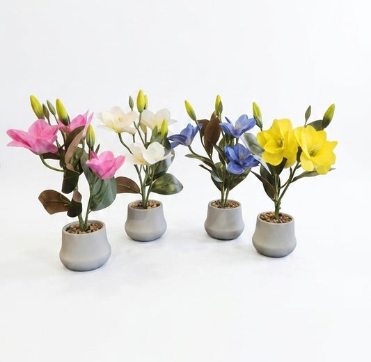 Premium Artificial Magnolia Potted Collection