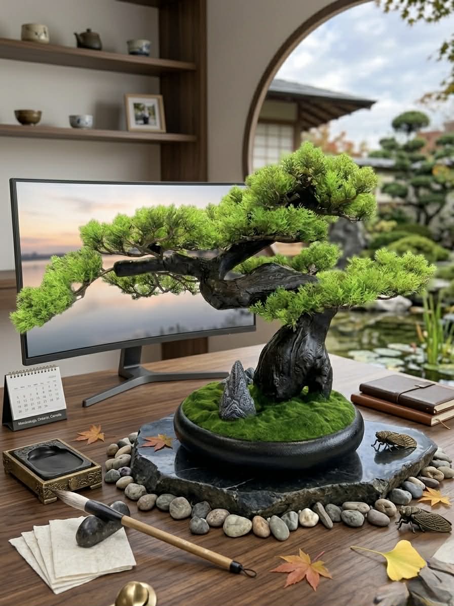Green Forest Bonsai Tree